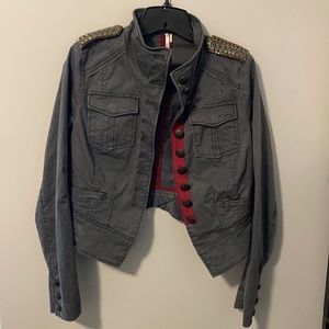 Free People Military Jacket